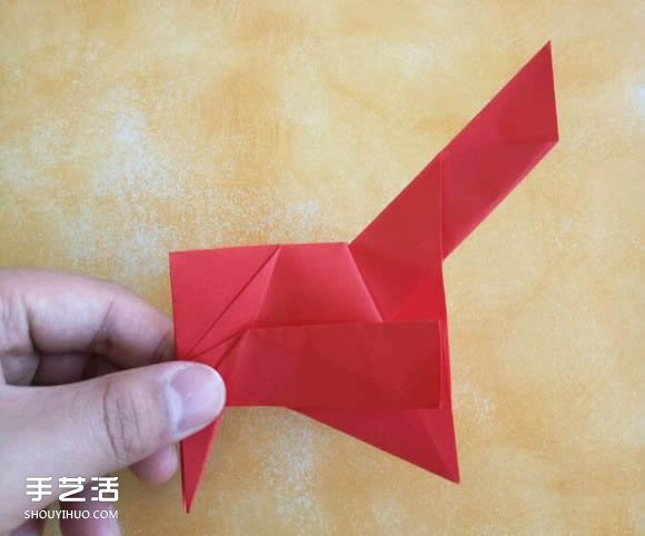 超復(fù)雜狗狗的折紙方法圖解 附帶整形步驟 -  rpnrmr.com
