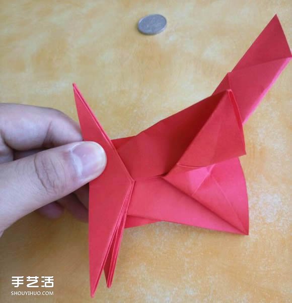 超復(fù)雜狗狗的折紙方法圖解 附帶整形步驟 -  rpnrmr.com
