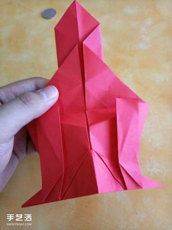 超復(fù)雜狗狗的折紙方法圖解 附帶整形步驟 -  rpnrmr.com