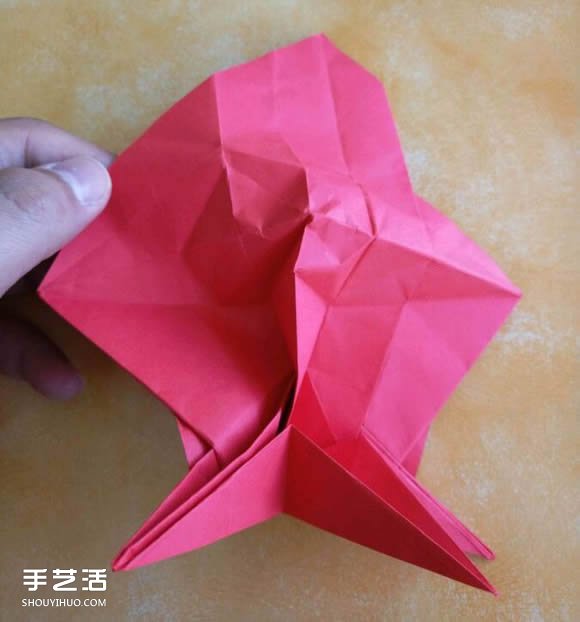 超復(fù)雜狗狗的折紙方法圖解 附帶整形步驟 -  rpnrmr.com