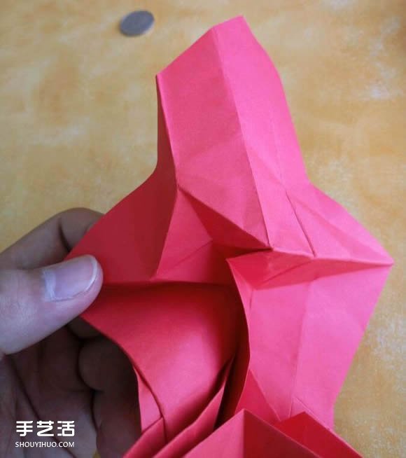 超復(fù)雜狗狗的折紙方法圖解 附帶整形步驟 -  rpnrmr.com