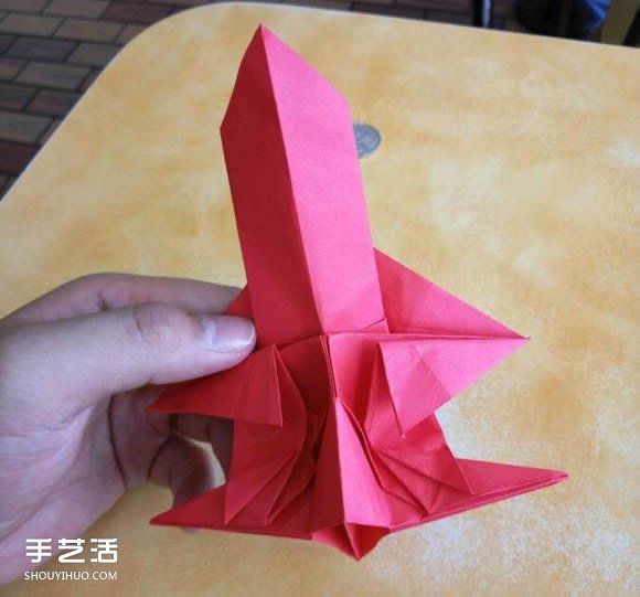 超復(fù)雜狗狗的折紙方法圖解 附帶整形步驟 -  rpnrmr.com