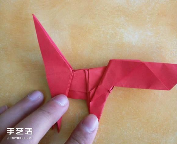 超復(fù)雜狗狗的折紙方法圖解 附帶整形步驟 -  rpnrmr.com