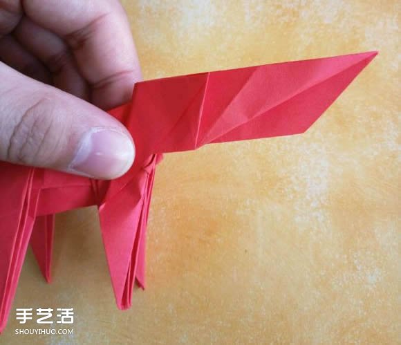 超復(fù)雜狗狗的折紙方法圖解 附帶整形步驟 -  rpnrmr.com