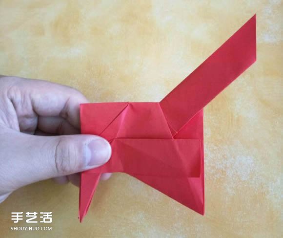 超復(fù)雜狗狗的折紙方法圖解 附帶整形步驟 -  rpnrmr.com