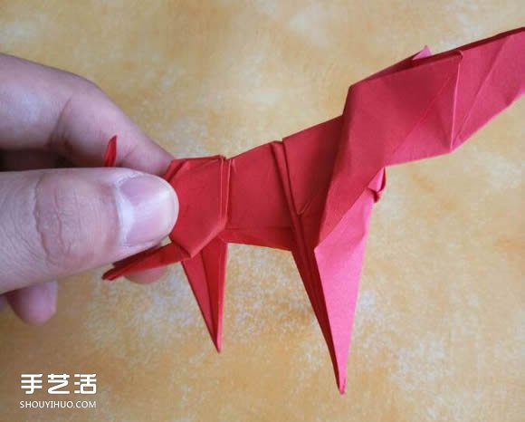 超復(fù)雜狗狗的折紙方法圖解 附帶整形步驟 -  rpnrmr.com