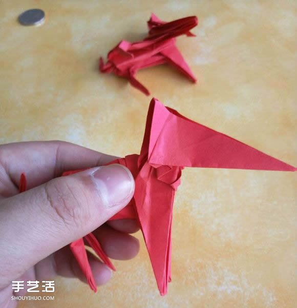 超復(fù)雜狗狗的折紙方法圖解 附帶整形步驟 -  rpnrmr.com
