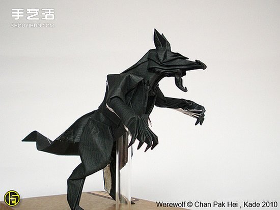 折紙狼人圖解過程步驟 復(fù)雜狼人的折法教程 -  rpnrmr.com