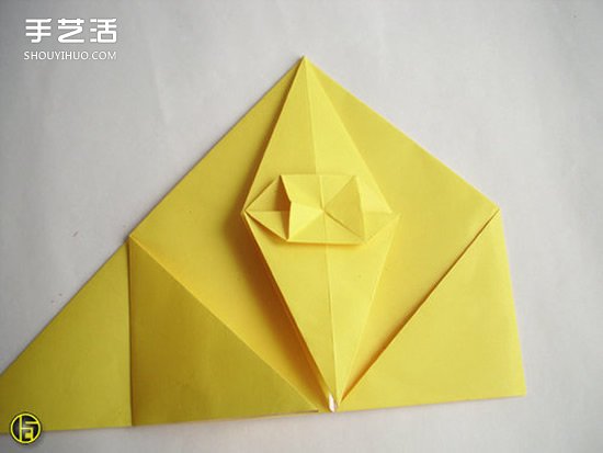 折紙狼人圖解過程步驟 復(fù)雜狼人的折法教程 -  rpnrmr.com