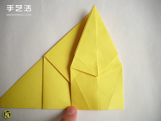 折紙狼人圖解過程步驟 復(fù)雜狼人的折法教程 -  rpnrmr.com