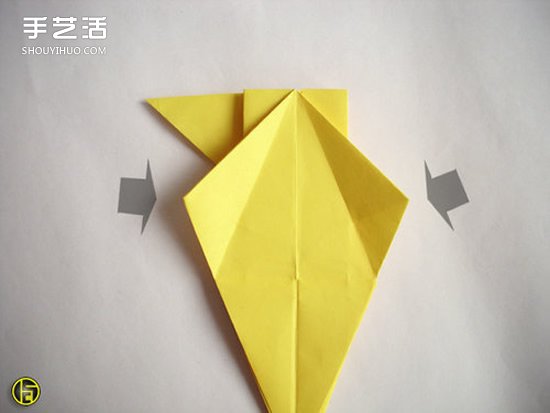折紙狼人圖解過程步驟 復(fù)雜狼人的折法教程 -  rpnrmr.com