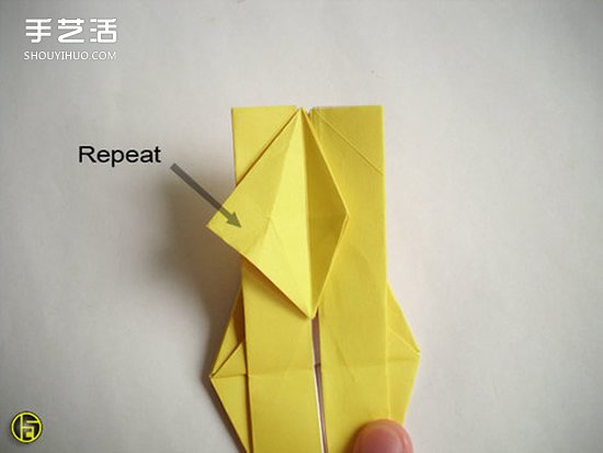 折紙狼人圖解過程步驟 復(fù)雜狼人的折法教程 -  rpnrmr.com