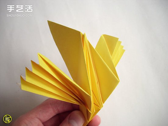 折紙狼人圖解過程步驟 復(fù)雜狼人的折法教程 -  rpnrmr.com