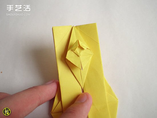 折紙狼人圖解過程步驟 復(fù)雜狼人的折法教程 -  rpnrmr.com