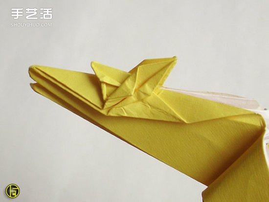 折紙狼人圖解過程步驟 復(fù)雜狼人的折法教程 -  rpnrmr.com
