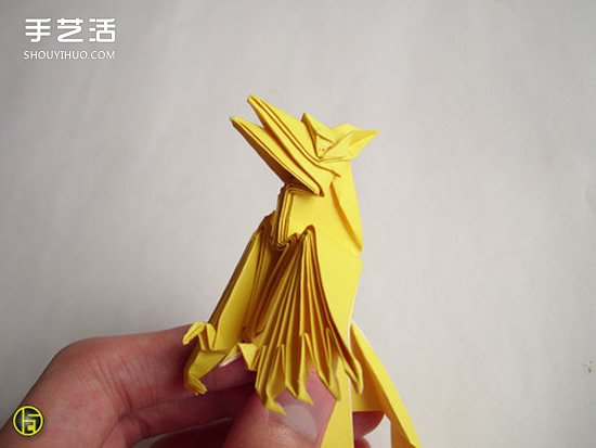 折紙狼人圖解過程步驟 復(fù)雜狼人的折法教程 -  rpnrmr.com