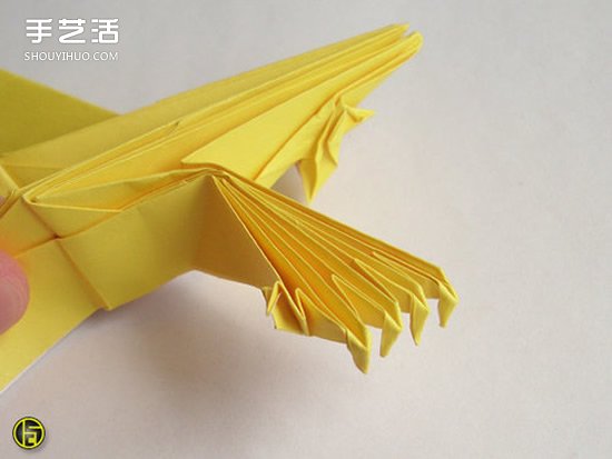 折紙狼人圖解過程步驟 復(fù)雜狼人的折法教程 -  rpnrmr.com