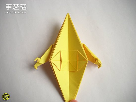 折紙狼人圖解過程步驟 復(fù)雜狼人的折法教程 -  rpnrmr.com
