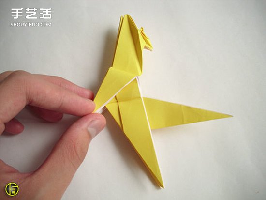 折紙狼人圖解過程步驟 復(fù)雜狼人的折法教程 -  rpnrmr.com