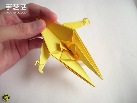 折紙狼人圖解過程步驟 復(fù)雜狼人的折法教程 -  rpnrmr.com