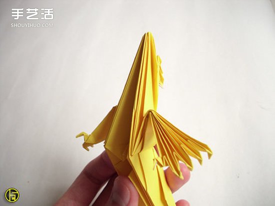 折紙狼人圖解過程步驟 復(fù)雜狼人的折法教程 -  rpnrmr.com
