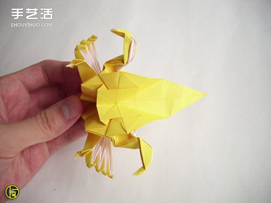 折紙狼人圖解過程步驟 復(fù)雜狼人的折法教程 -  rpnrmr.com