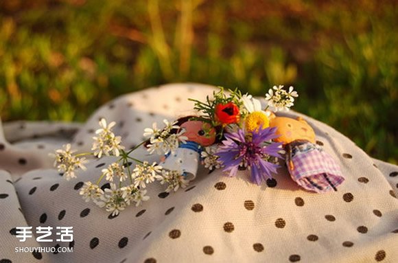 甜美可愛的手工布藝娃娃 既可把玩也是裝飾品 -  rpnrmr.com