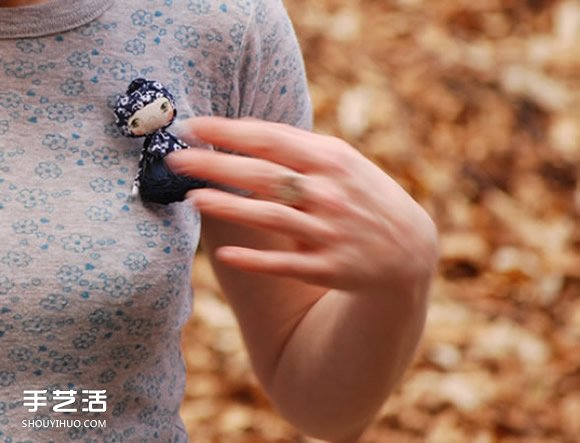 甜美可愛的手工布藝娃娃 既可把玩也是裝飾品 -  rpnrmr.com