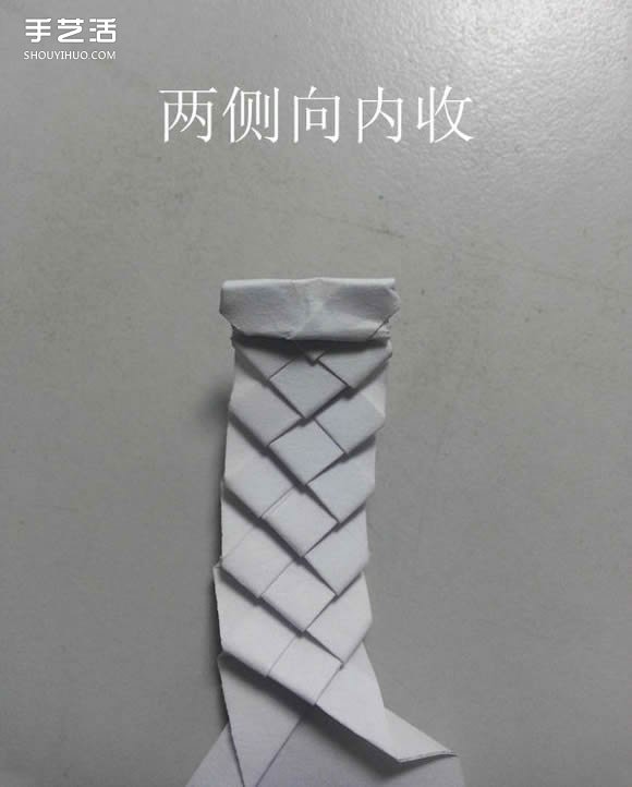 紙武士刀的折法圖解 折紙日本刀的方法步驟 -  rpnrmr.com