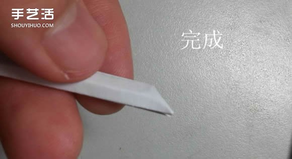 紙武士刀的折法圖解 折紙日本刀的方法步驟 -  rpnrmr.com