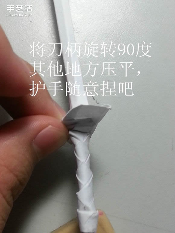 紙武士刀的折法圖解 折紙日本刀的方法步驟 -  rpnrmr.com