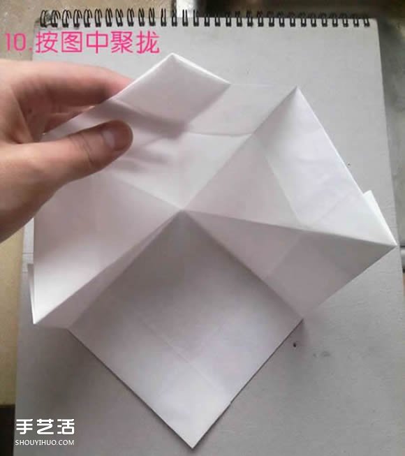 折紙白鷺的方法詳細(xì)圖解 立體白鷺的折法步驟 -  rpnrmr.com