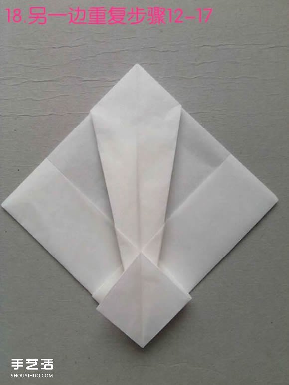 折紙白鷺的方法詳細(xì)圖解 立體白鷺的折法步驟 -  rpnrmr.com