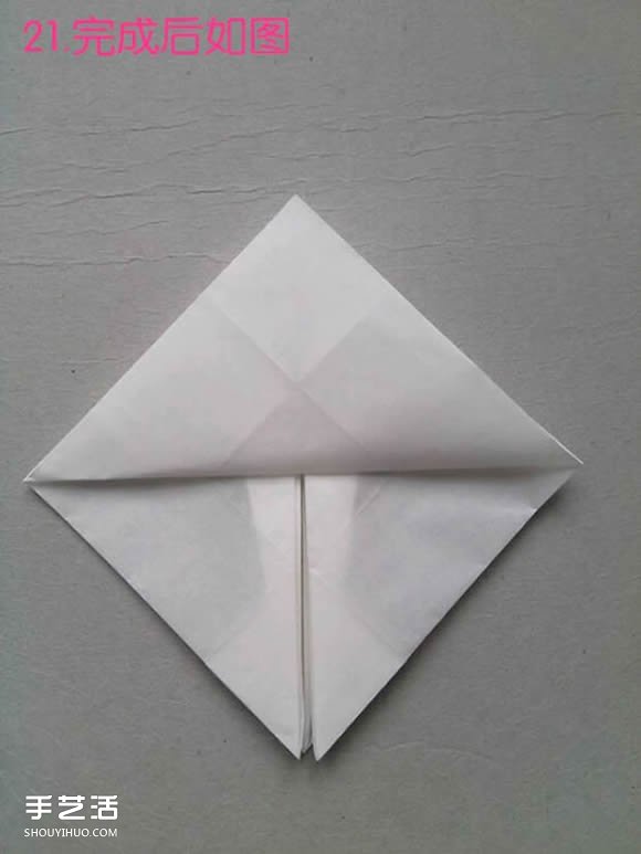 折紙白鷺的方法詳細(xì)圖解 立體白鷺的折法步驟 -  rpnrmr.com