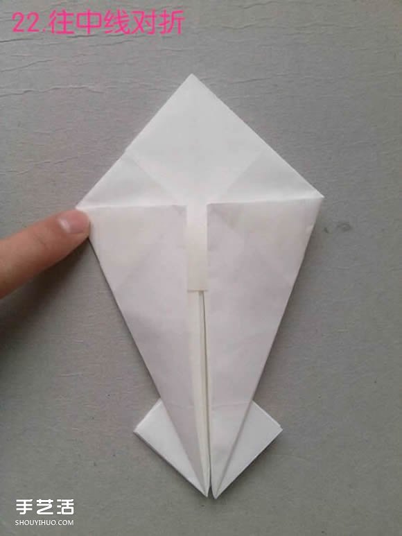 折紙白鷺的方法詳細(xì)圖解 立體白鷺的折法步驟 -  rpnrmr.com