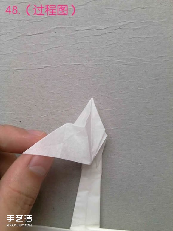 折紙白鷺的方法詳細(xì)圖解 立體白鷺的折法步驟 -  rpnrmr.com