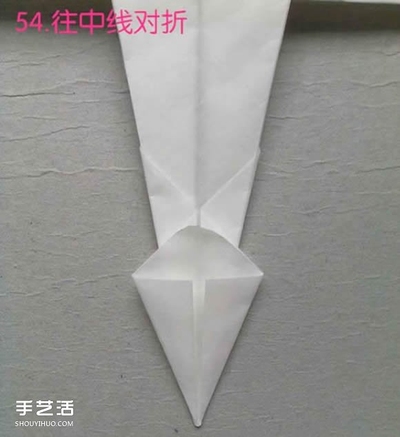 折紙白鷺的方法詳細(xì)圖解 立體白鷺的折法步驟 -  rpnrmr.com