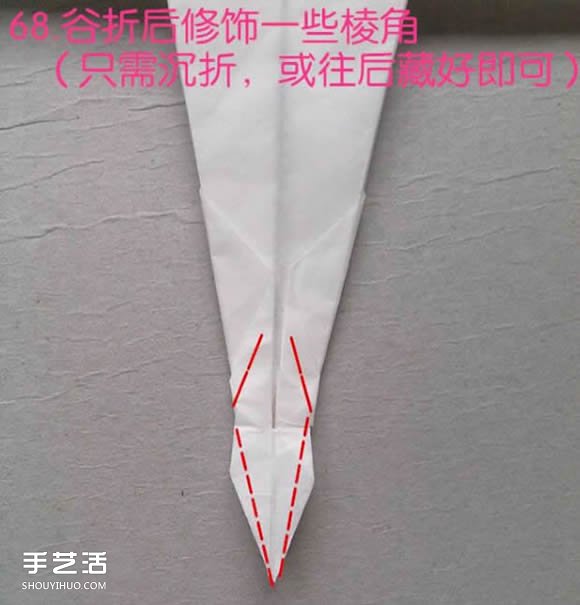 折紙白鷺的方法詳細(xì)圖解 立體白鷺的折法步驟 -  rpnrmr.com