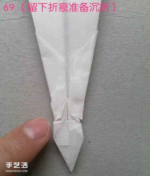 折紙白鷺的方法詳細(xì)圖解 立體白鷺的折法步驟 -  rpnrmr.com
