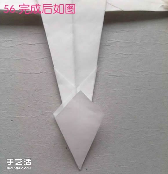 折紙白鷺的方法詳細(xì)圖解 立體白鷺的折法步驟 -  rpnrmr.com