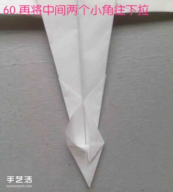 折紙白鷺的方法詳細(xì)圖解 立體白鷺的折法步驟 -  rpnrmr.com
