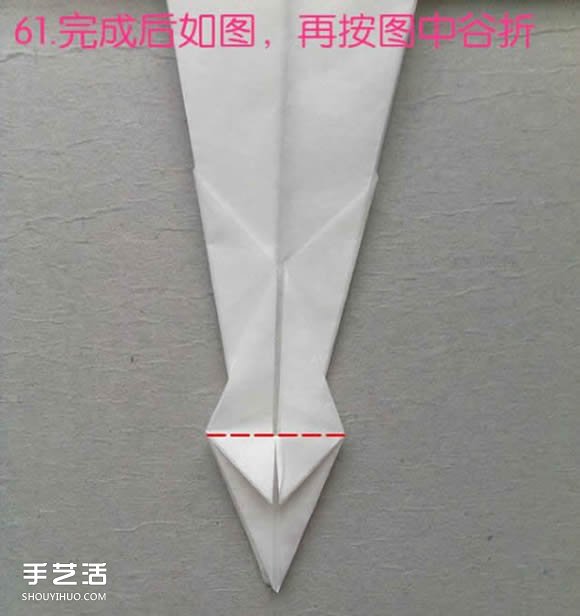 折紙白鷺的方法詳細(xì)圖解 立體白鷺的折法步驟 -  rpnrmr.com