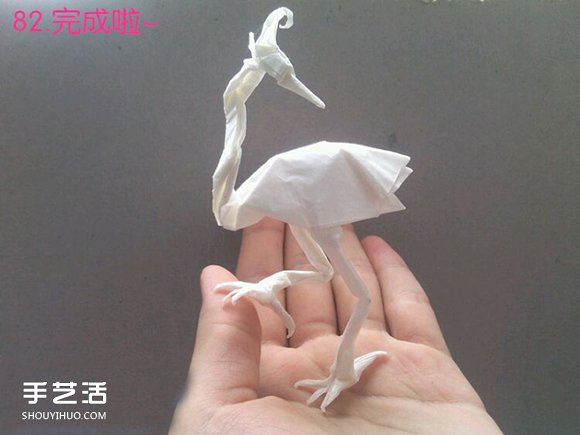 折紙白鷺的方法詳細(xì)圖解 立體白鷺的折法步驟 -  rpnrmr.com