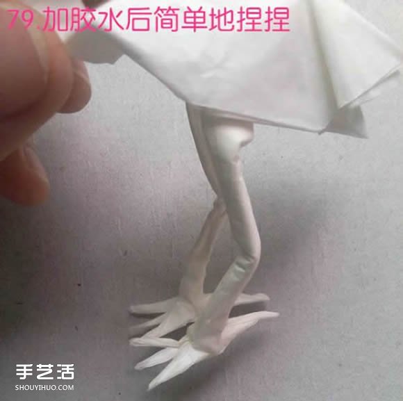 折紙白鷺的方法詳細(xì)圖解 立體白鷺的折法步驟 -  rpnrmr.com
