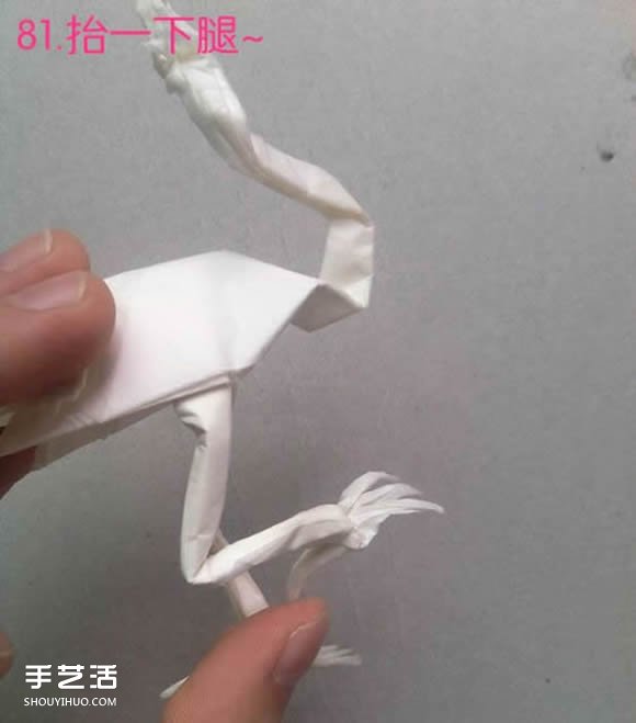 折紙白鷺的方法詳細(xì)圖解 立體白鷺的折法步驟 -  rpnrmr.com