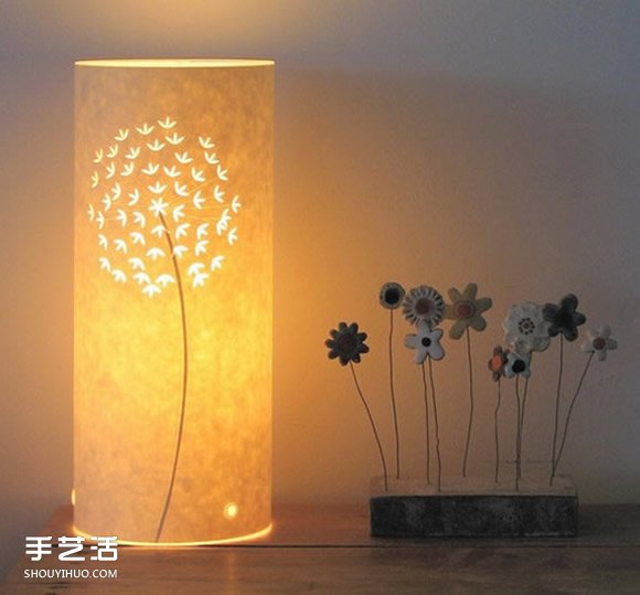 唯美手工紙皮燈制作 花鳥圖案雕刻紙燈DIY -  rpnrmr.com