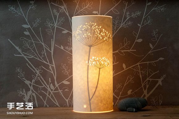 唯美手工紙皮燈制作 花鳥圖案雕刻紙燈DIY -  rpnrmr.com
