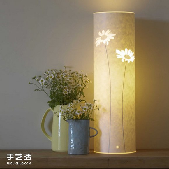 唯美手工紙皮燈制作 花鳥圖案雕刻紙燈DIY -  rpnrmr.com