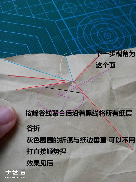 折紙兔子頭詳細(xì)步驟圖 復(fù)雜立體兔頭的折法 -  rpnrmr.com