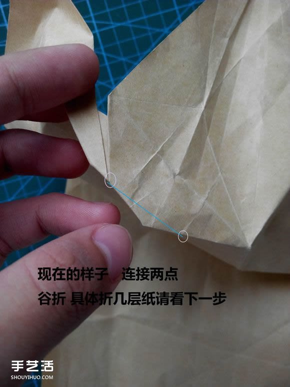 折紙兔子頭詳細(xì)步驟圖 復(fù)雜立體兔頭的折法 -  rpnrmr.com